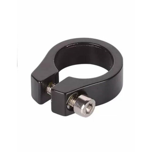 Зажим хомут подседельной трубы, диаметр 31,8, алюминиевый, под шестигранник