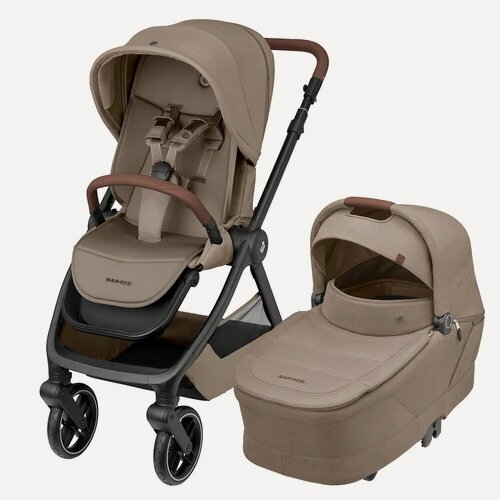 Изображение товара Детская коляска 2в1 Maxi-Cosi Oxford+, цвет Twillic Truffle (Трюфельный), артикул производителя 1978470110