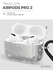 Защитный чехол для Apple Airpods Pro 2 / Аирподс Про 2 второго поколения, кейс д...