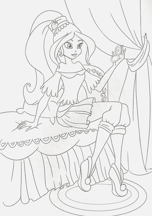 Раскраска А4 эконом. Любимые ФЕИ — фото 1