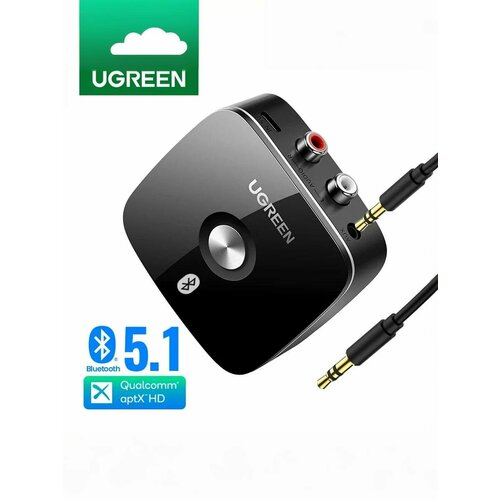 UGREEN Беспроводной Аудио Ресивер Bluetooth 51 с разъемом 35 мм 2500₽