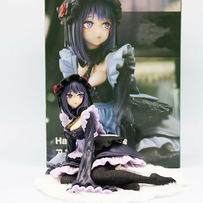 Фигурка pvc intricate black river droplet anime, коллекционная модель