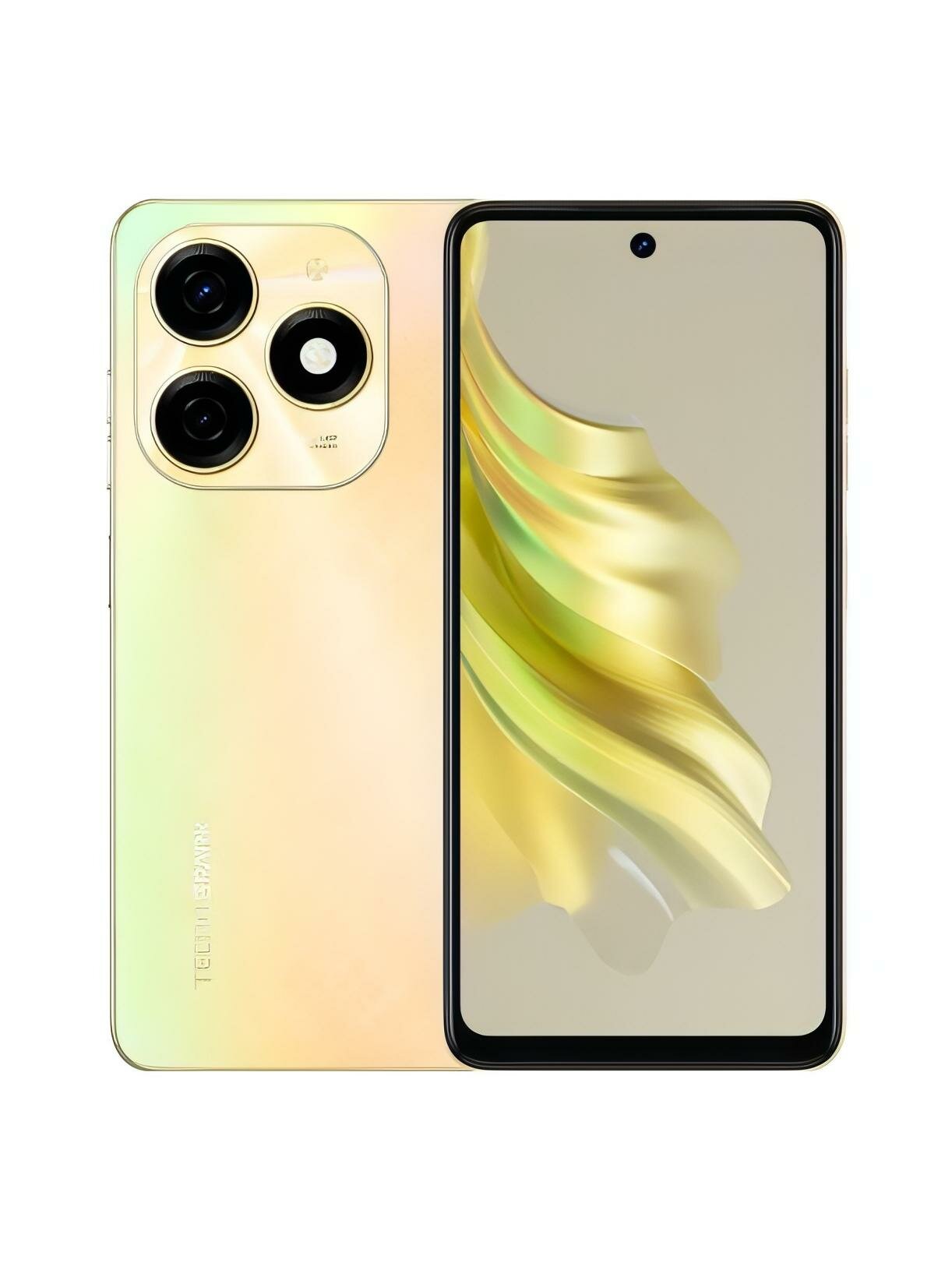 Смартфон Tecno SPARK 20 8/256GB Neon Gold — фото 1