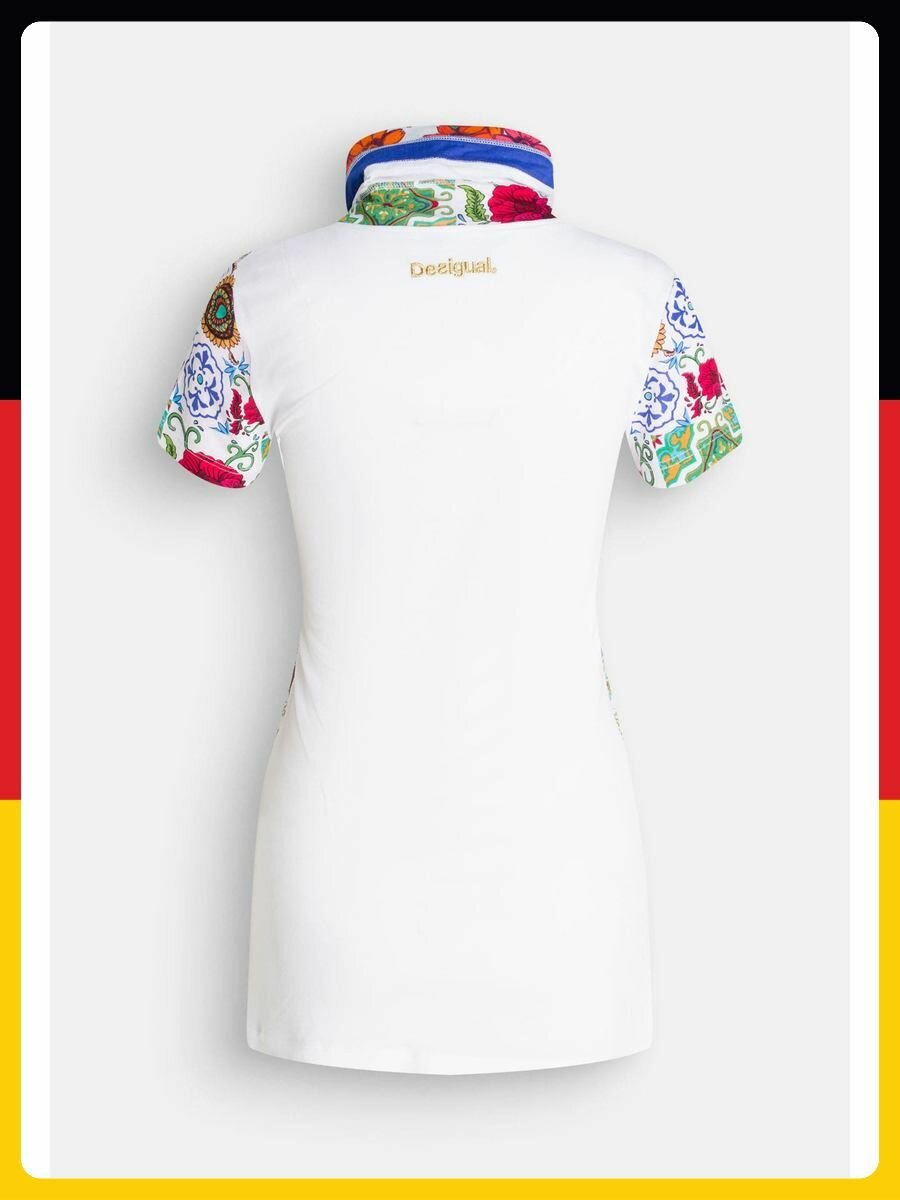 Футболка спортивная Desigual, размер M EU, белый