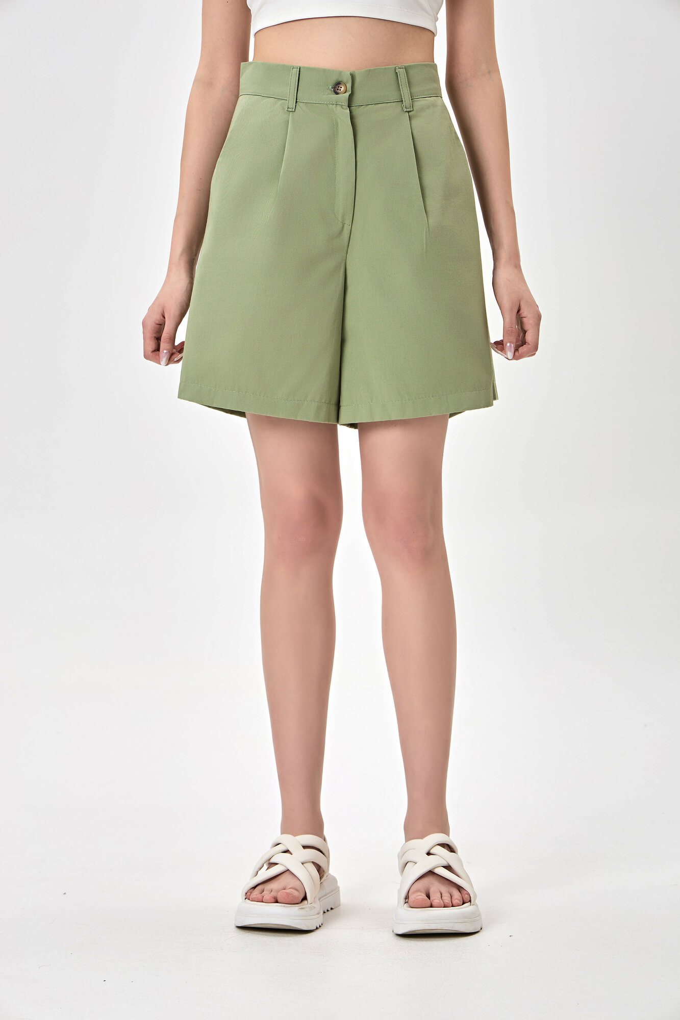 Бермуды TERRA PRO, размер S, Olive — фото 1