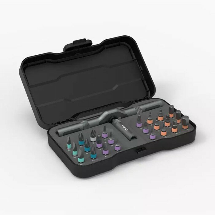 Наборы Инструментов Xiaomi XIAOMI YOUPIN Duka RS1 24-в-1 набор инструментов для самостоятельной сборки, гаечный ключ, торцевая отвертка, набор ключей с трещоткой