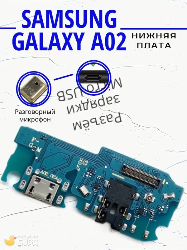 Дисплей Samsung Galaxy A02 (SM-A022F) с тачскрином черный (LCD Original) в рамке + набор инструментов + защитное стекло — фото 1
