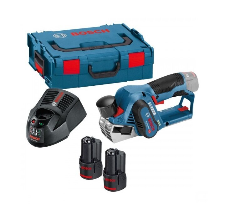 Рубанок аккумуляторный BOSCH GHO 12V-20 Professional 06015A7001 кейс