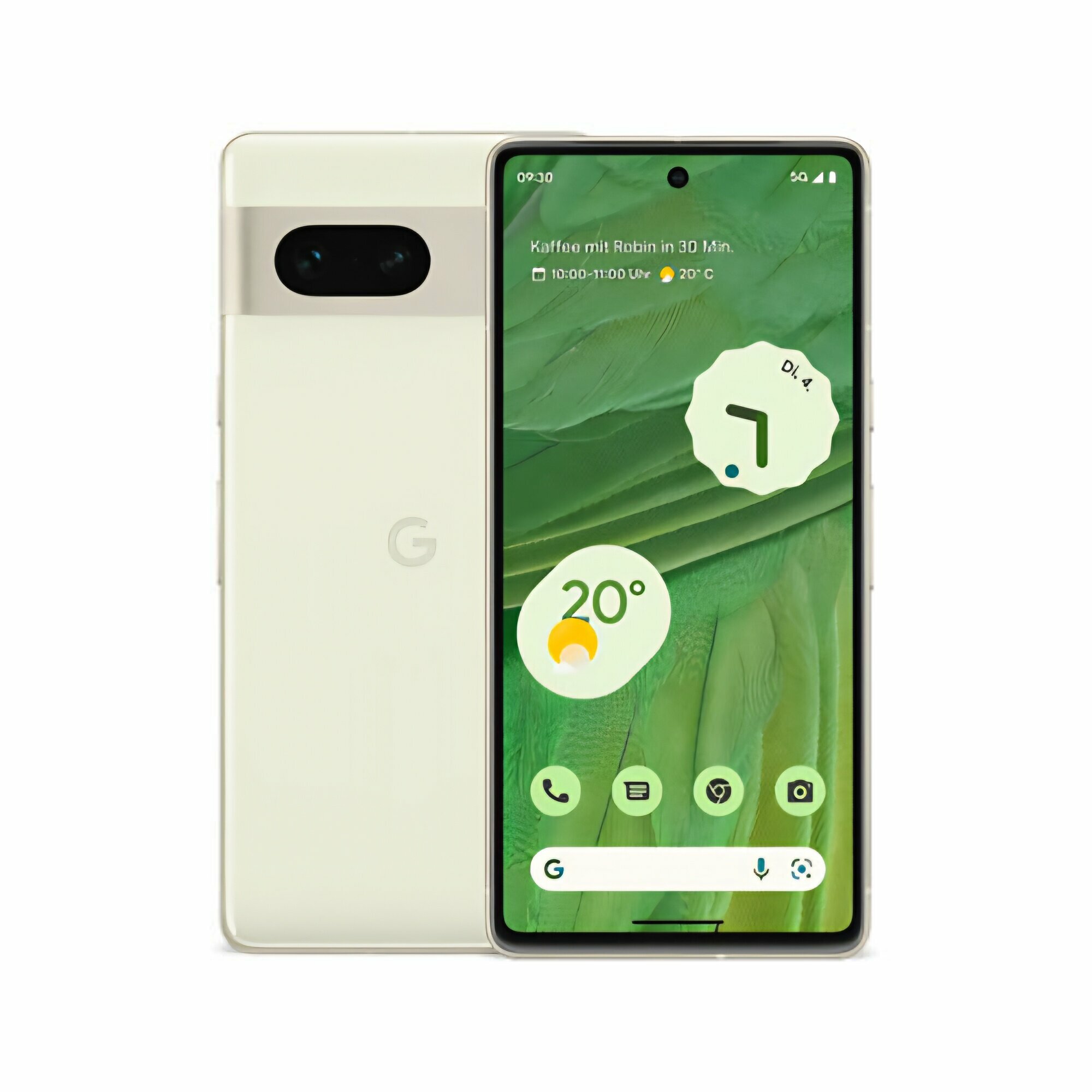 Смартфон Google Pixel 7 8/128 ГБ, Dual: nano SIM + eSIM, желто-зеленый (Lemongrass)