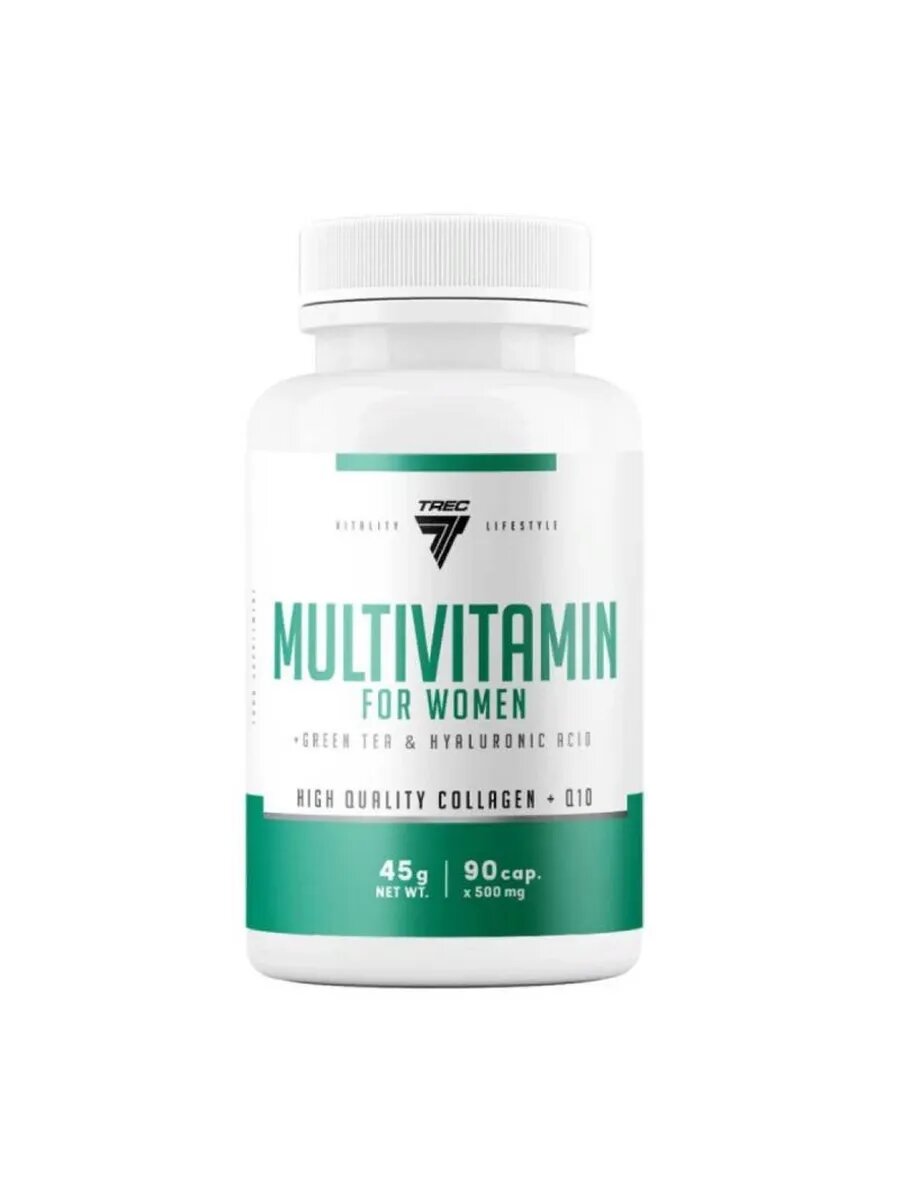 Trec Nutrition Витамины для женщин MULTIVITAMIN for Women, 90 капсул