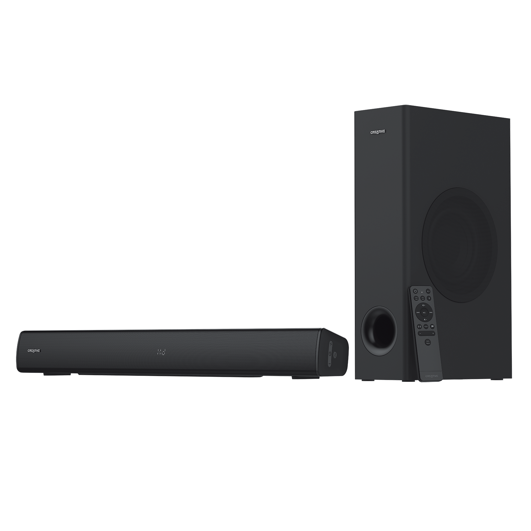 Саундбар 2.1 Creative Stage V2, Big Bass, мощность 160 Вт (51MF8375AA001)