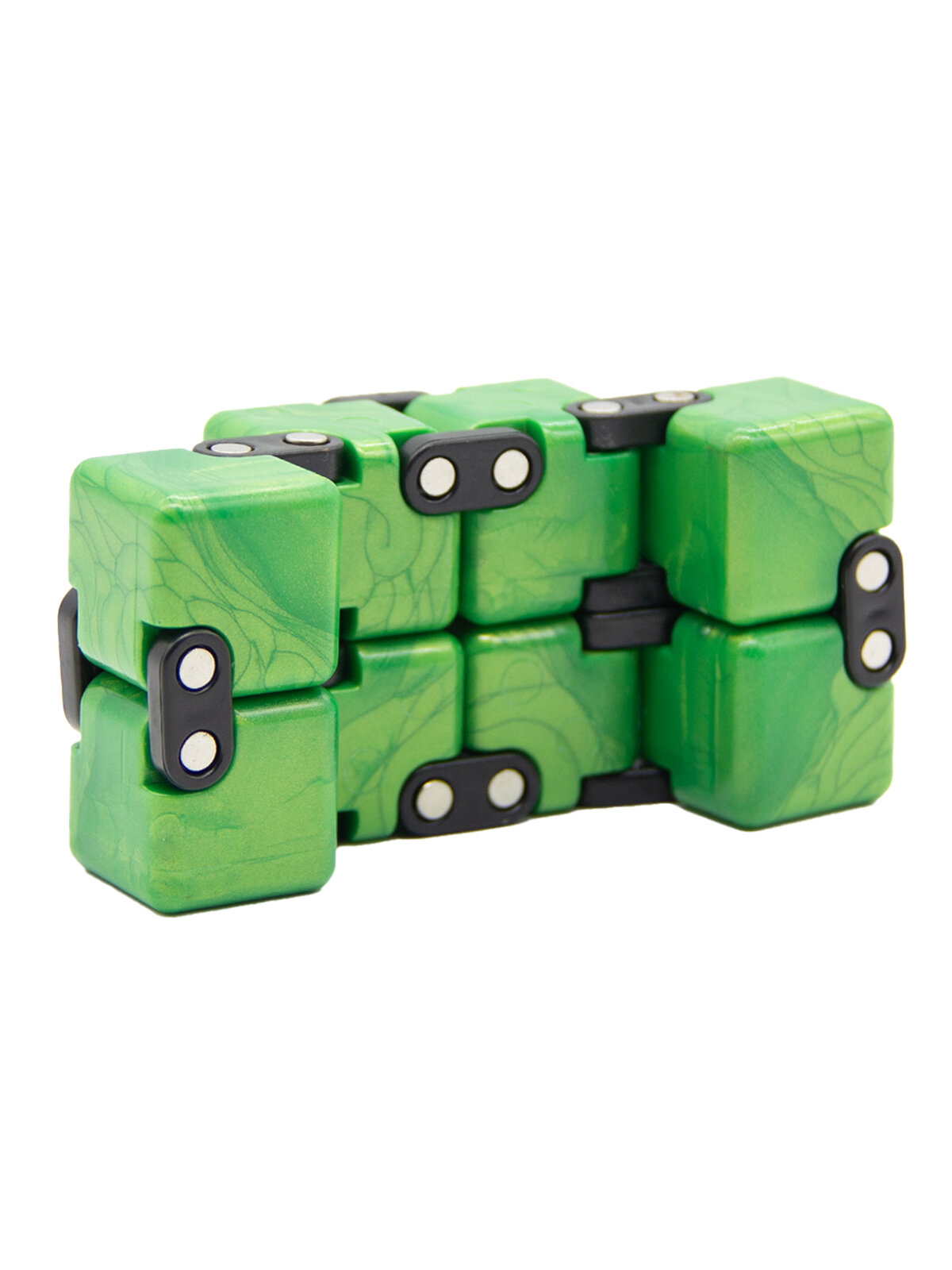 Головоломка Бесконечный куб антистресс QiYi Infinite Cube (зеленый) — фото 1
