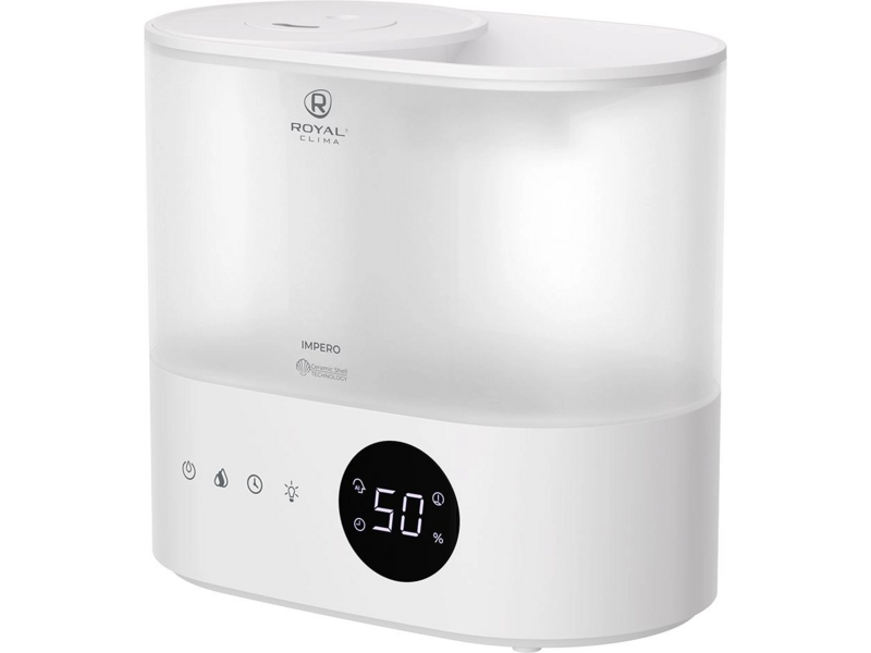 Увлажнитель воздуха Royal Clima RUH-IM300/3.5E-WT 25вт (ультразвуковой) белый