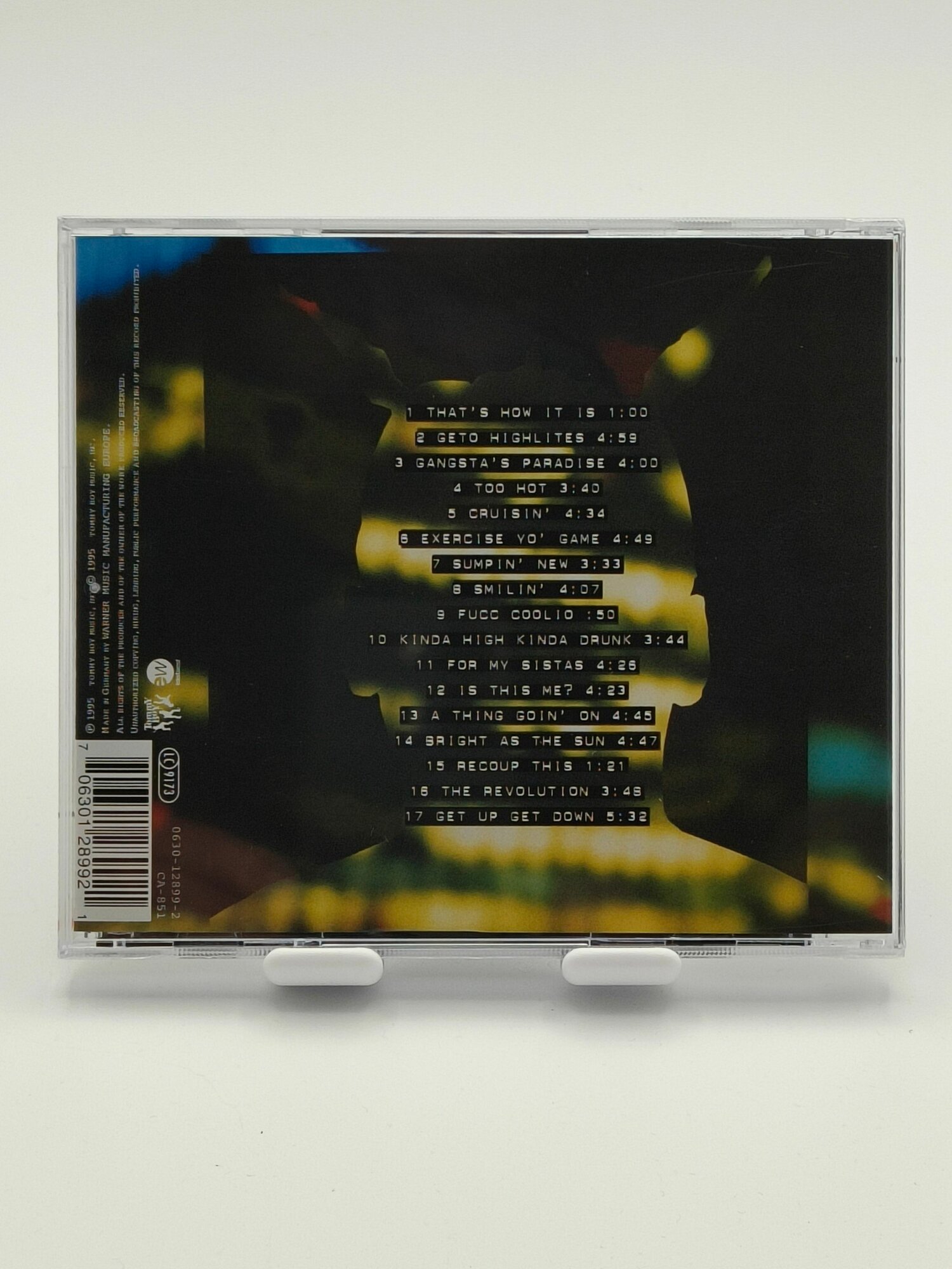Coolio, Gangsta s Paradise (CD-диск, 1995)хип-хоп, рэп, гангста