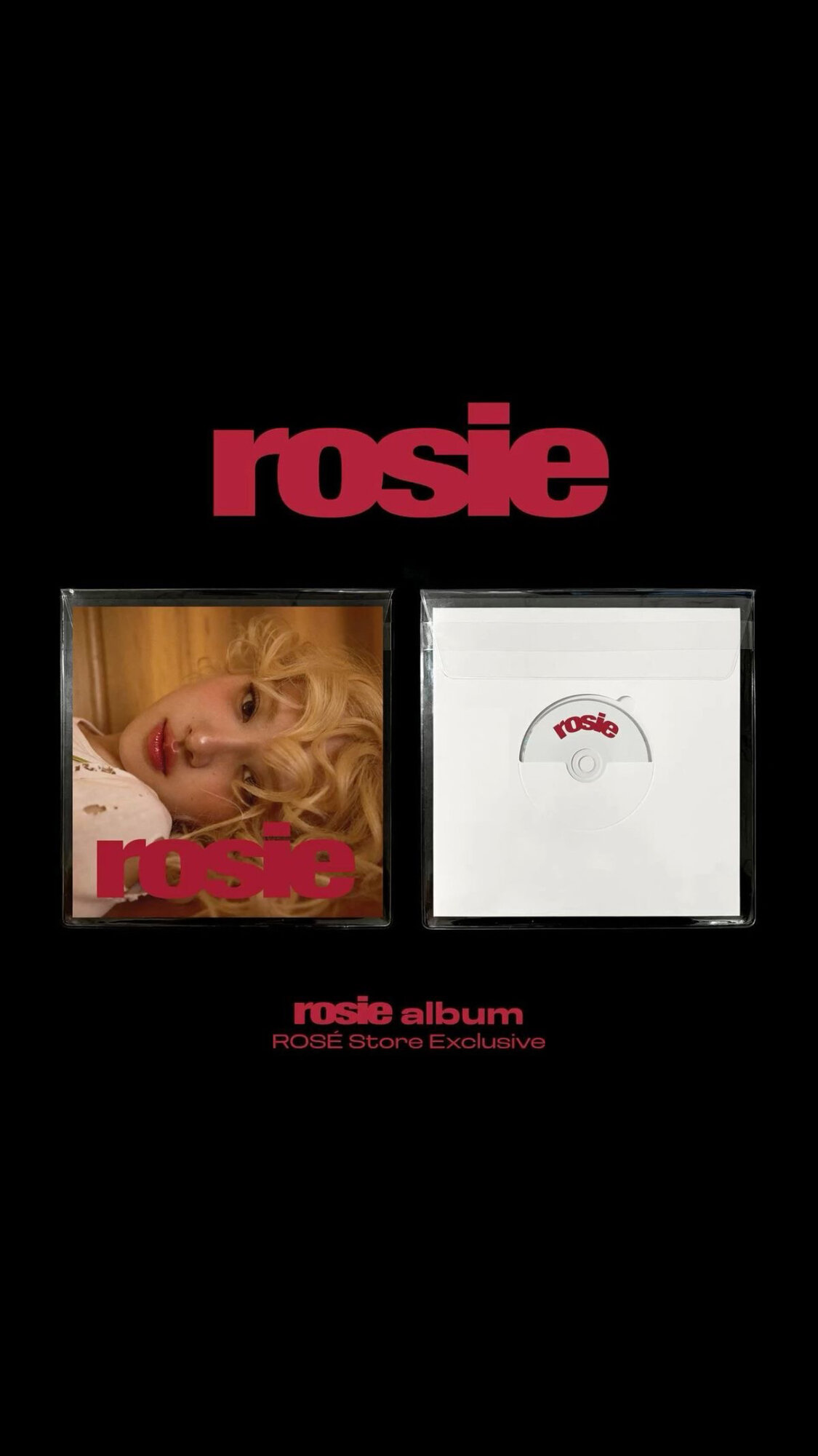 Альбом Rose - rosie number one girl KR эксклюзивная версия дополнительные плюшки южная Корея