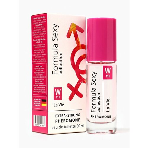 Туалетная вода женская с феромонами Formula Sexy collection La Vie W111, 30 мл