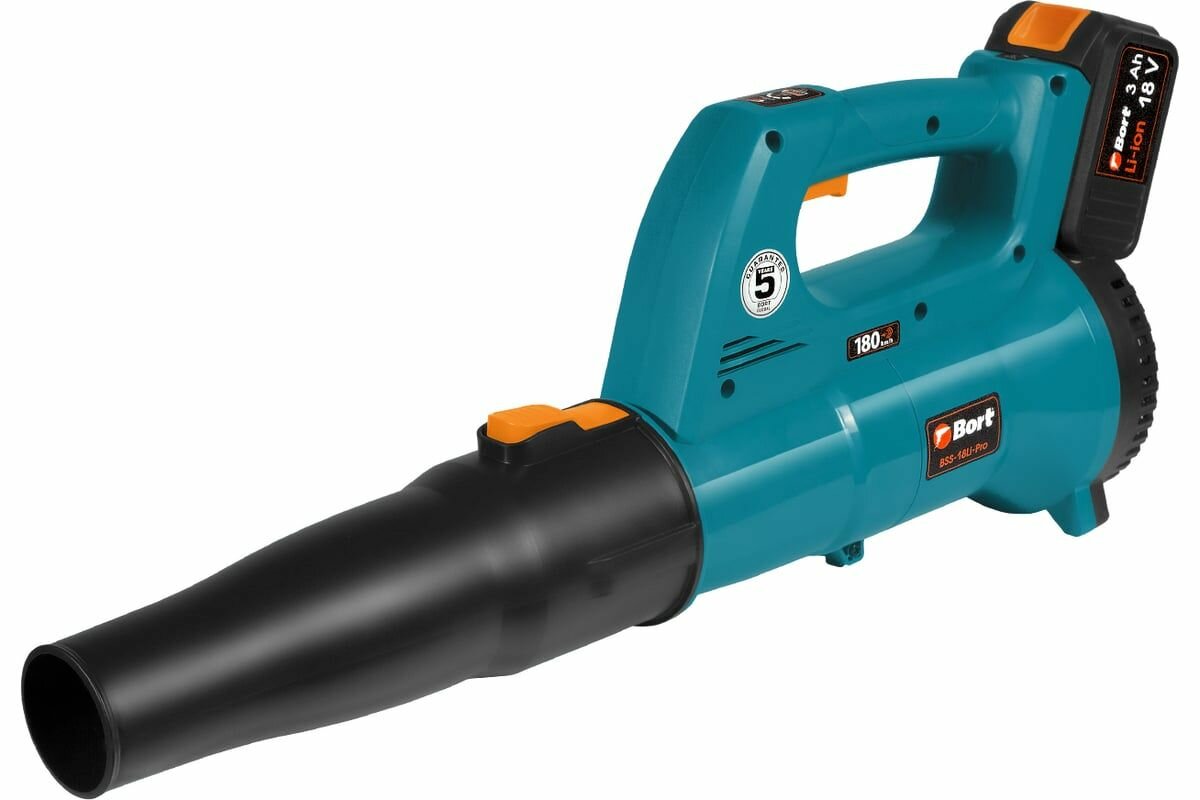 Аккумуляторная воздуходувка BORT BSS-18Li-Pro 93411737