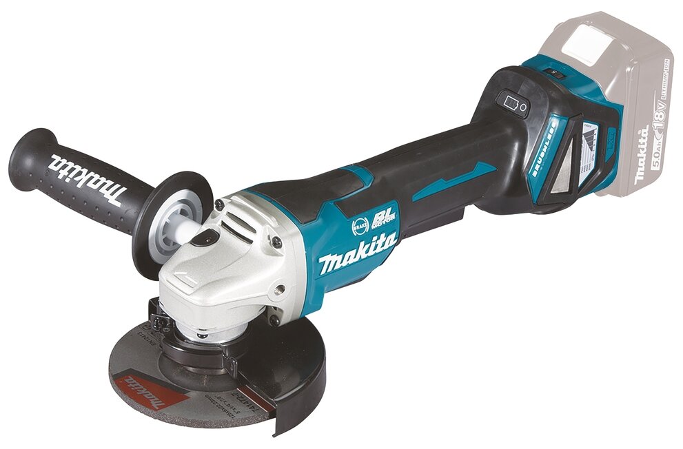 Аккумуляторная УШМ Makita DGA517Z 125 мм без аккумулятора