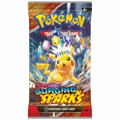 Pokemon Бустер карточек Surging Sparks Scarlet Violet 1430₽