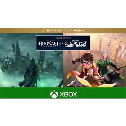 Игра Hogwarts LegacyHarry Potter Quidditch Champions Deluxe Bundle цифровой ключ для Xbox OneSeries XS Русский язык 4289₽