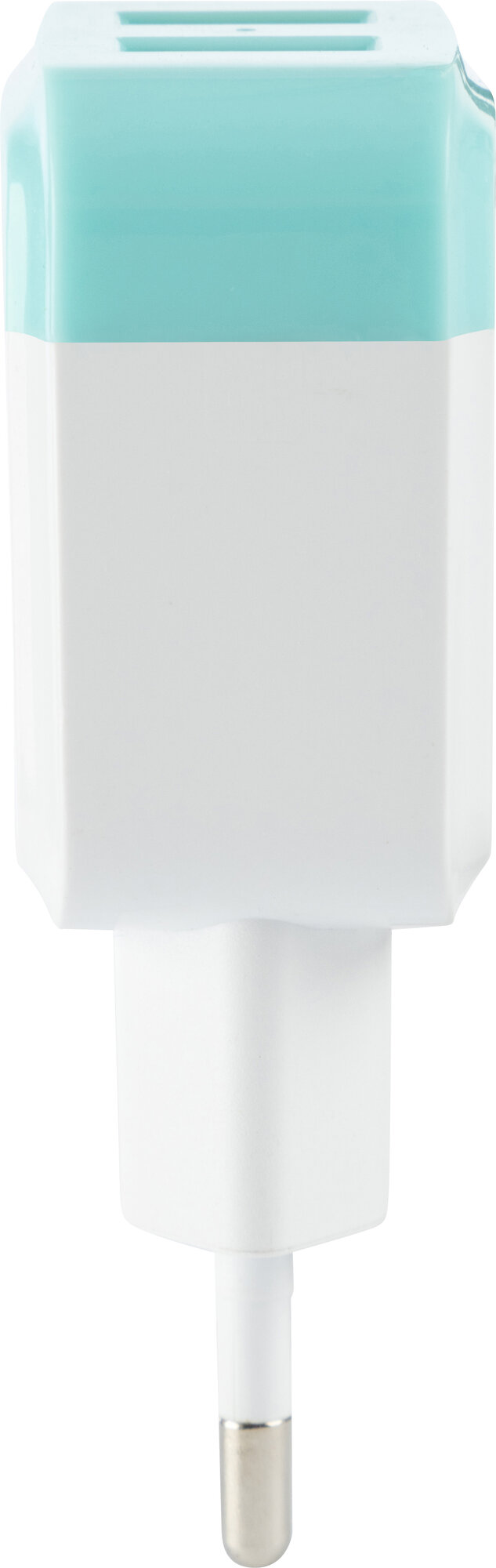устройство зарядное ENERGY ET-33 2хUSB 2,1A белый - фото №3