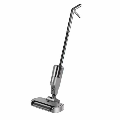 Электрошвабра с пылесборником моющая электрическая швабра аккумуляторная черная 1800 Вт 6190₽