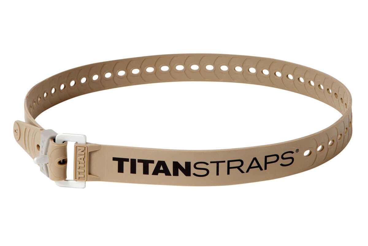 Ремень крепёжный TitanStraps Industrial песочный L = 51 см (Dmax = 14,15 см, Dmin = 5,5 см)
