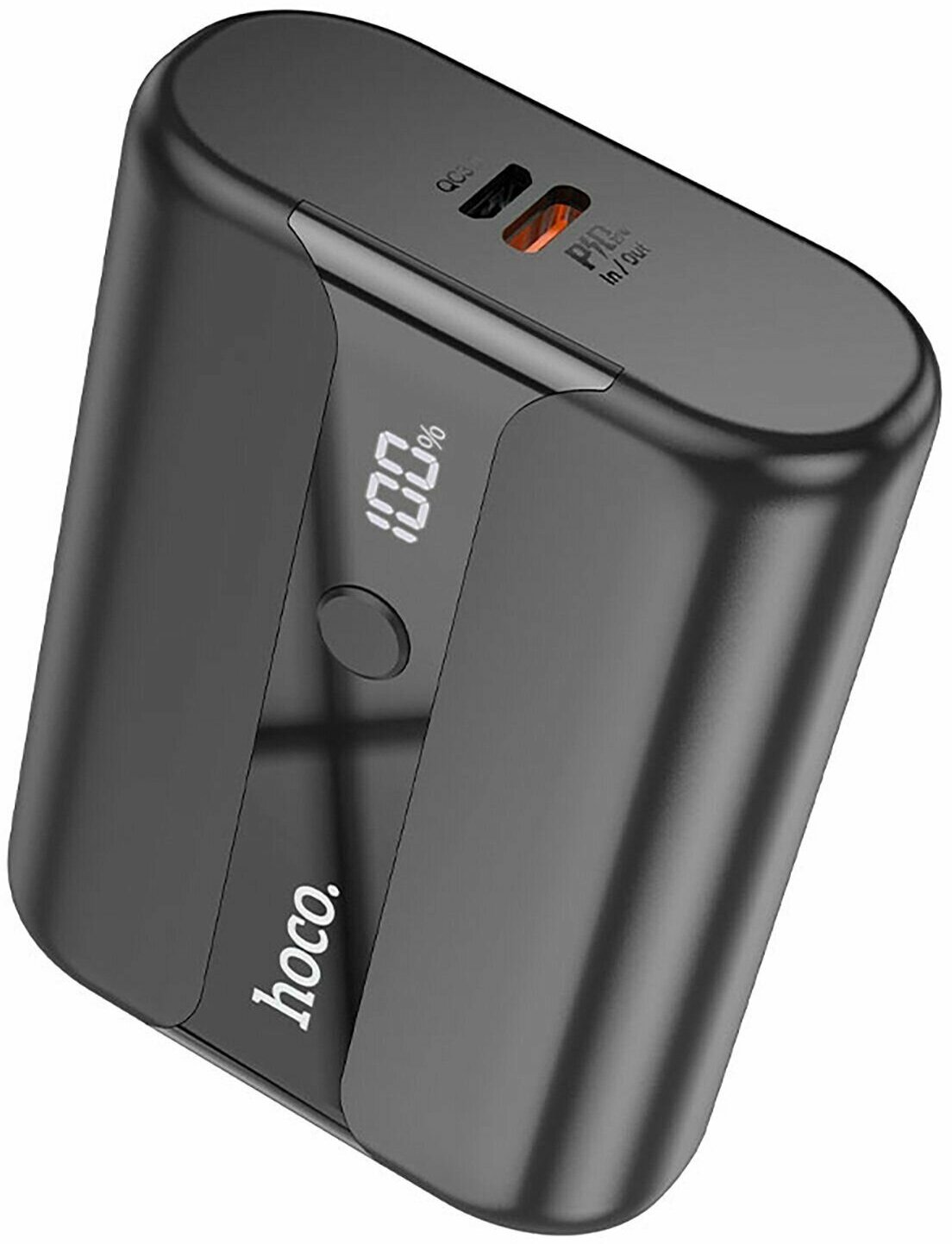 Внешний аккумулятор Hoco Q3 Pro, 10000 mAh, Power Delivery 20W, Quick Charge 3.0, SCP 22.5W — фото 1
