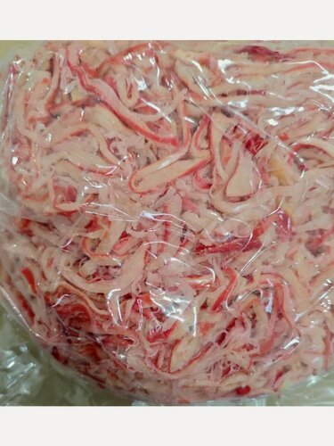 Изображение товара Кальмар, "Вкус краба", копченый, в вакуумной упаковке, 1000г