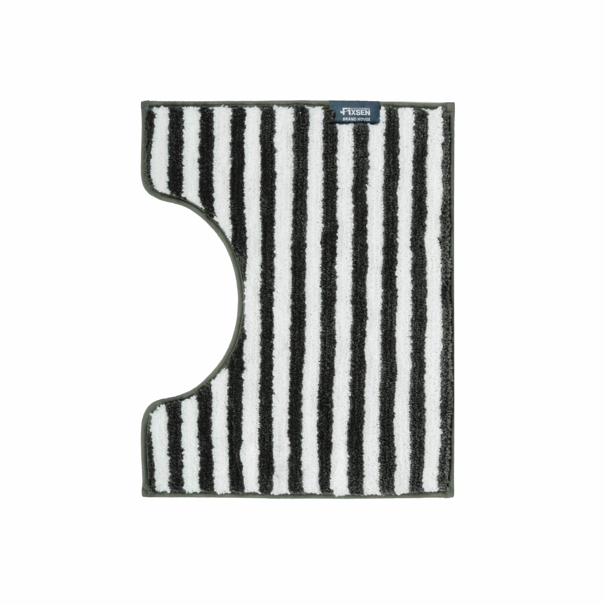 Коврик для туалета Liner серый 50х40 см