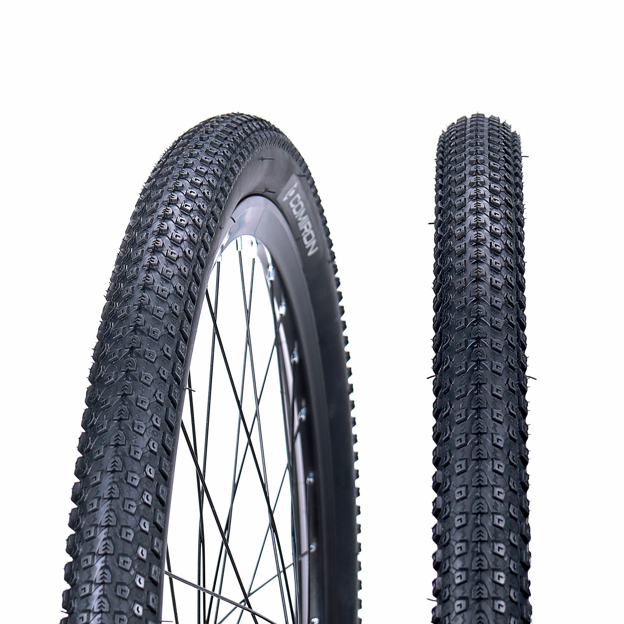 Покрышка для велосипеда 26*2,1/ комплект 2 шт, шина велосипедная COMIRON C-1631 MTB 26*2,1 30TPI — фото 1