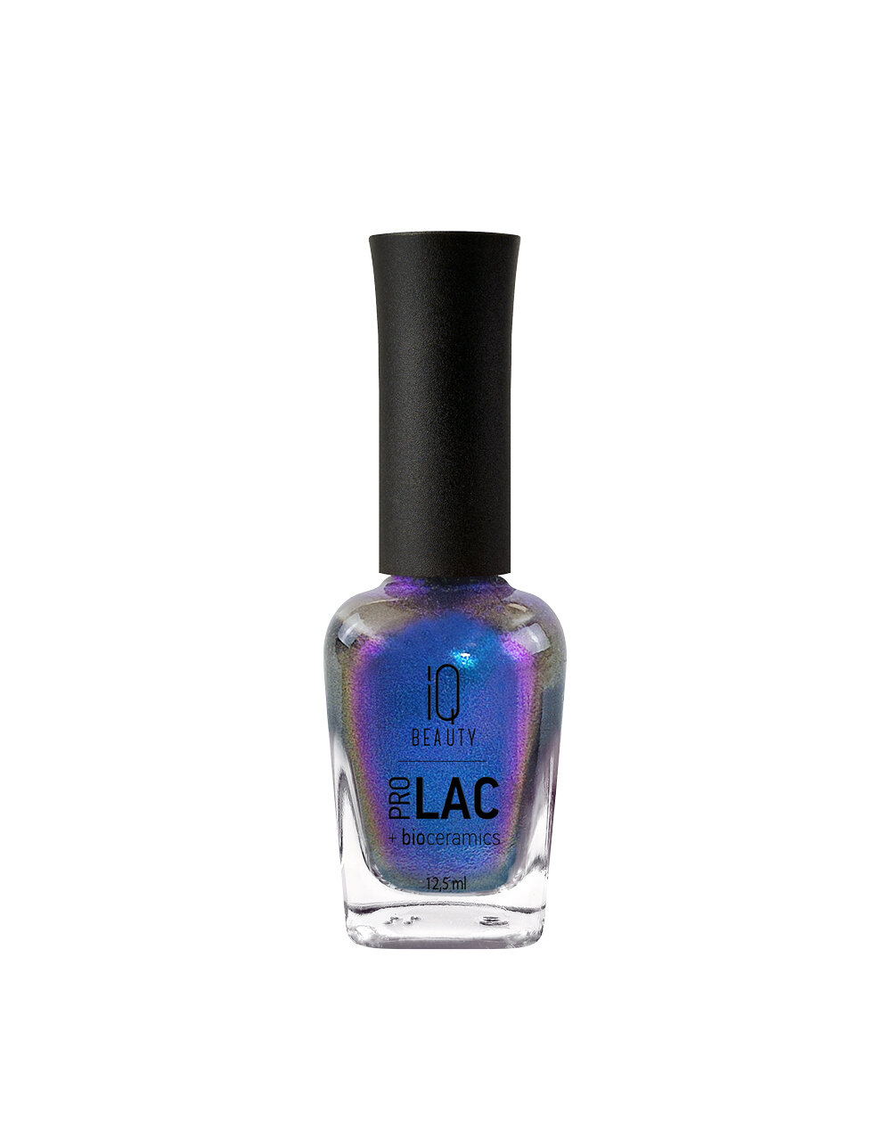 Лак для ногтей IQ Beauty PROLAC+bioceramics 095 Soulway, перламутровый хамелеон, 12.5 мл