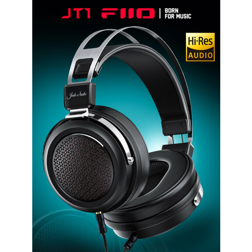 Наушники FIIO JT1 проводные 30 000 Гц мониторные 2хjack 35mmjack 63mm черные 7560₽
