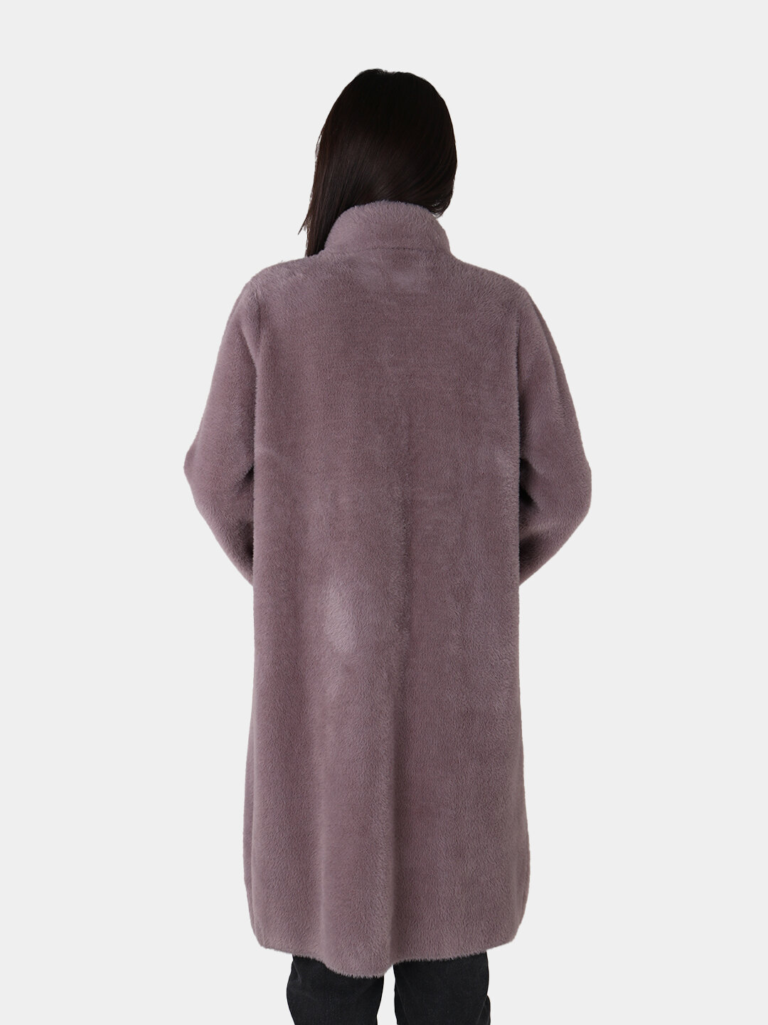 Пальто, размер One Size, сиреневый — фото 1