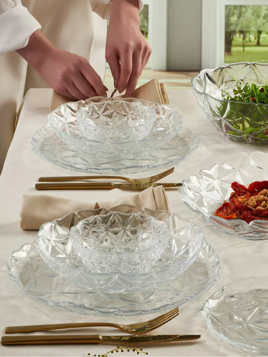 Салатник PASABAHCE эстрелла 10543 13см 4шт 4х6 1204259 — фото 1