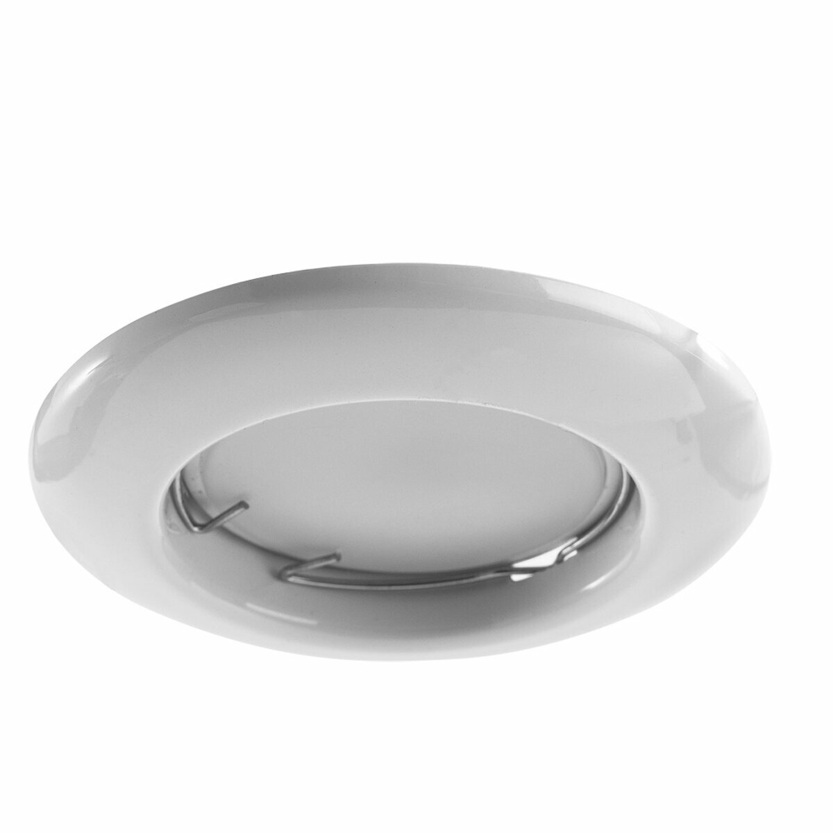 Точечный встраиваемый светильник Arte Lamp PRAKTISCH A1203PL-1WH GU10 белый