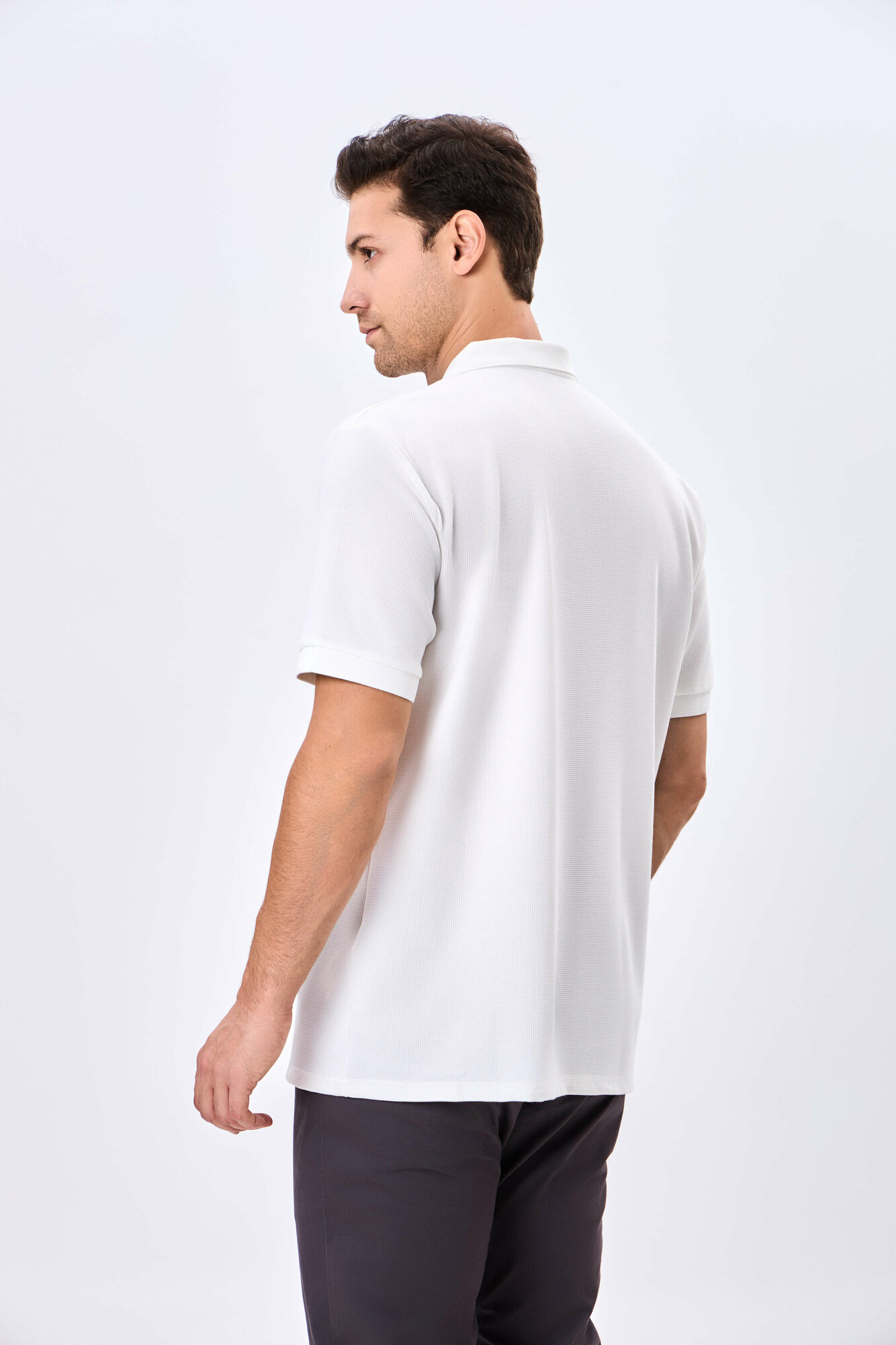 Поло спортивное TERRA PRO, размер S, white — фото 1