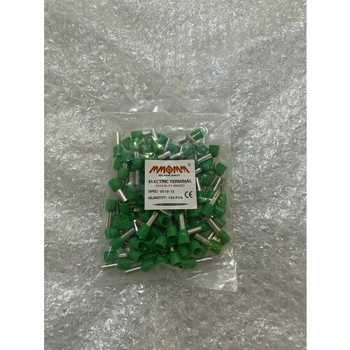 Наконечник штыревой втулочный изолированный одинарный НШВИ 10мм2 1х10мм2 100шт 313₽