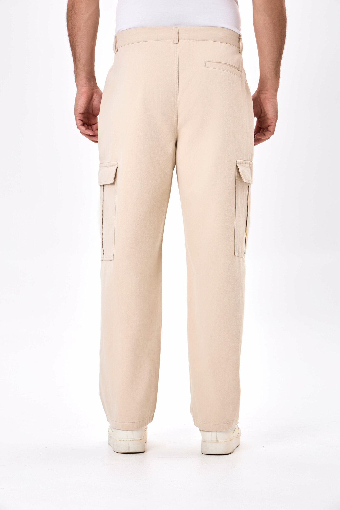 Брюки джоггеры TERRA PRO, размер 30, белый — фото 1