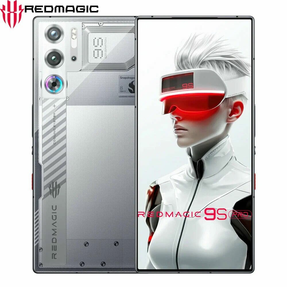 Смартфон ZTE Nubia Red Magic 9s pro 16/512 ГБ Global Snowfall