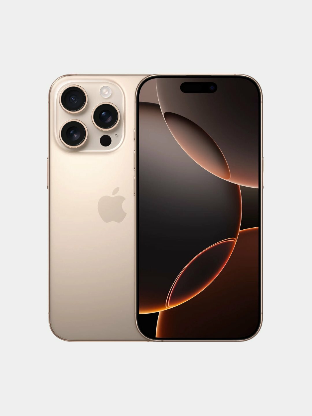 Смартфон Apple iPhone 16 Pro Max Desert, 256 Гб, золотисто-бежевый, NFC — фото 1