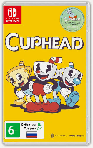 Изображение товара Cuphead (Nintendo Switch, Русская версия) / Игра на картридже