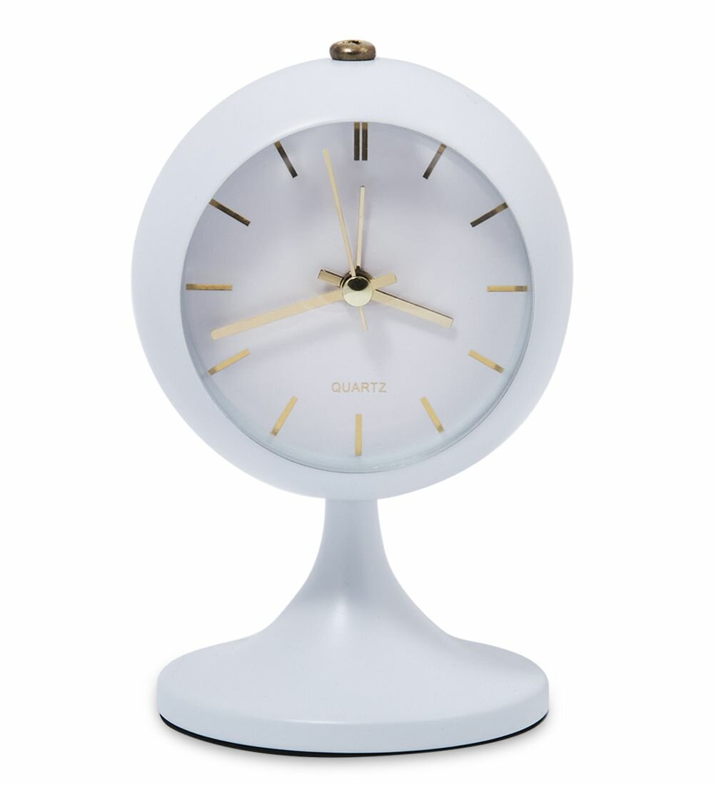 Будильник 'Шар' белый — фото 1