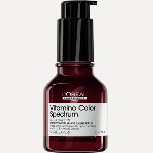 Изображение товара Сыворотка для зеркального блеска волос L`oreal Professionnel Vitamino Color Spectrum, 50 мл