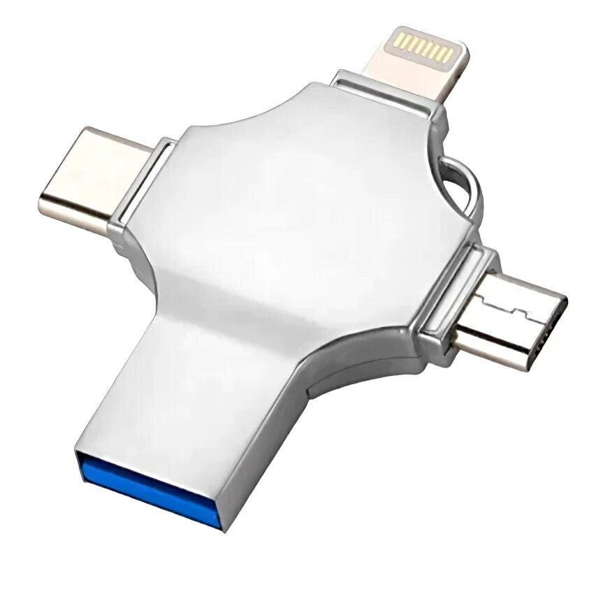 Флешка универсальная 2TB / мультифункциональная для iOS, Android, Windows — фото 1