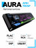 Процессорная автомагнитола Aura AMH-79DSP 2023 USB 1 DIN универса...