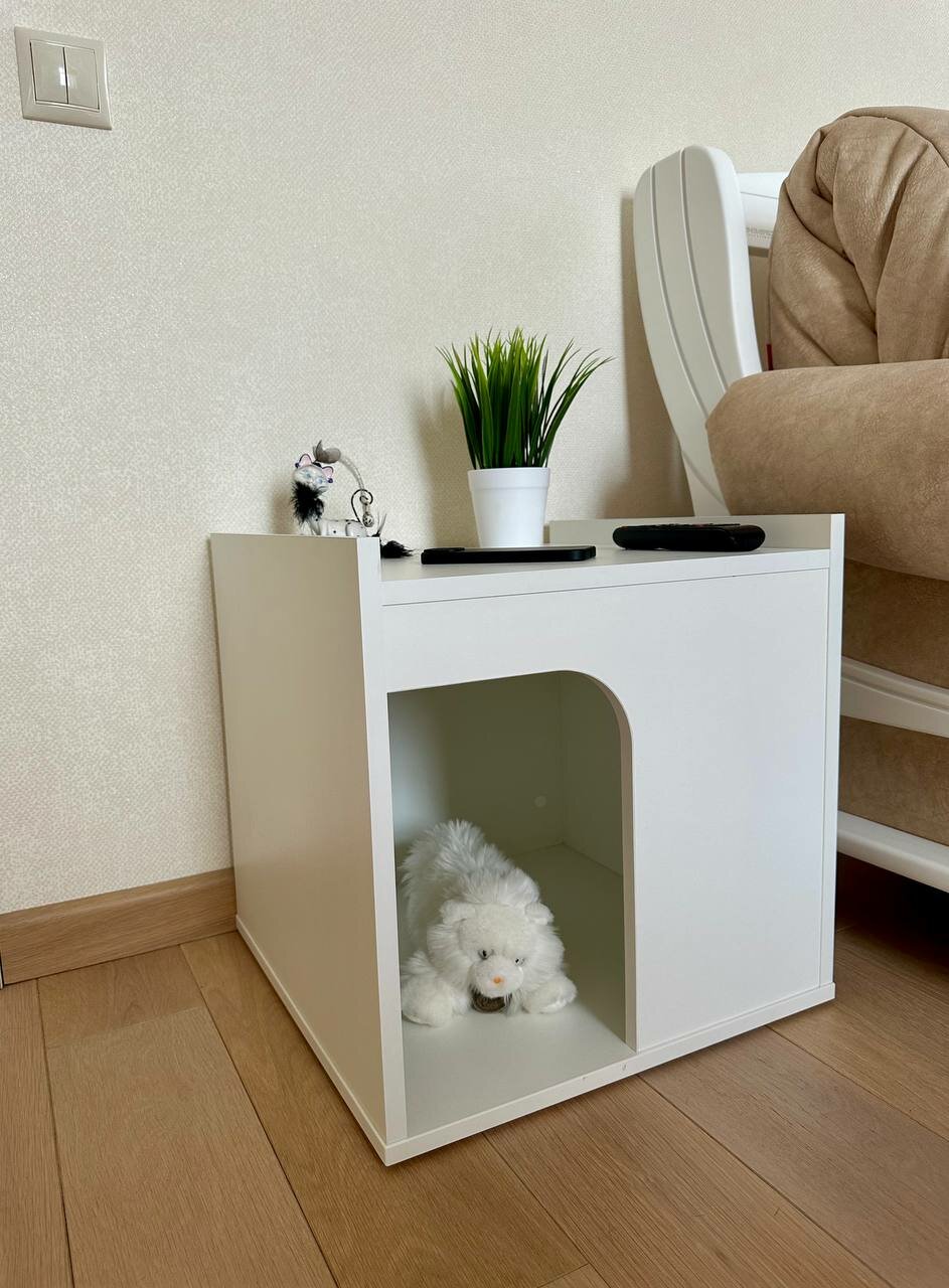 Домики Для Животных Xiaomi Тумба прикроватная напольная Домик для кошек и собак, 55х45 см