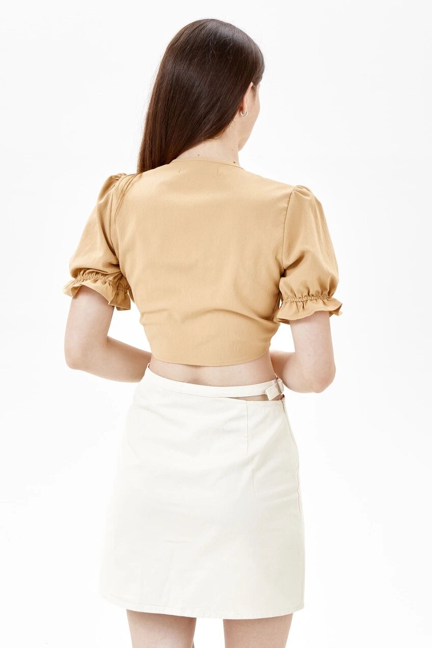 Блуза Selfie, размер L, охра — фото 1