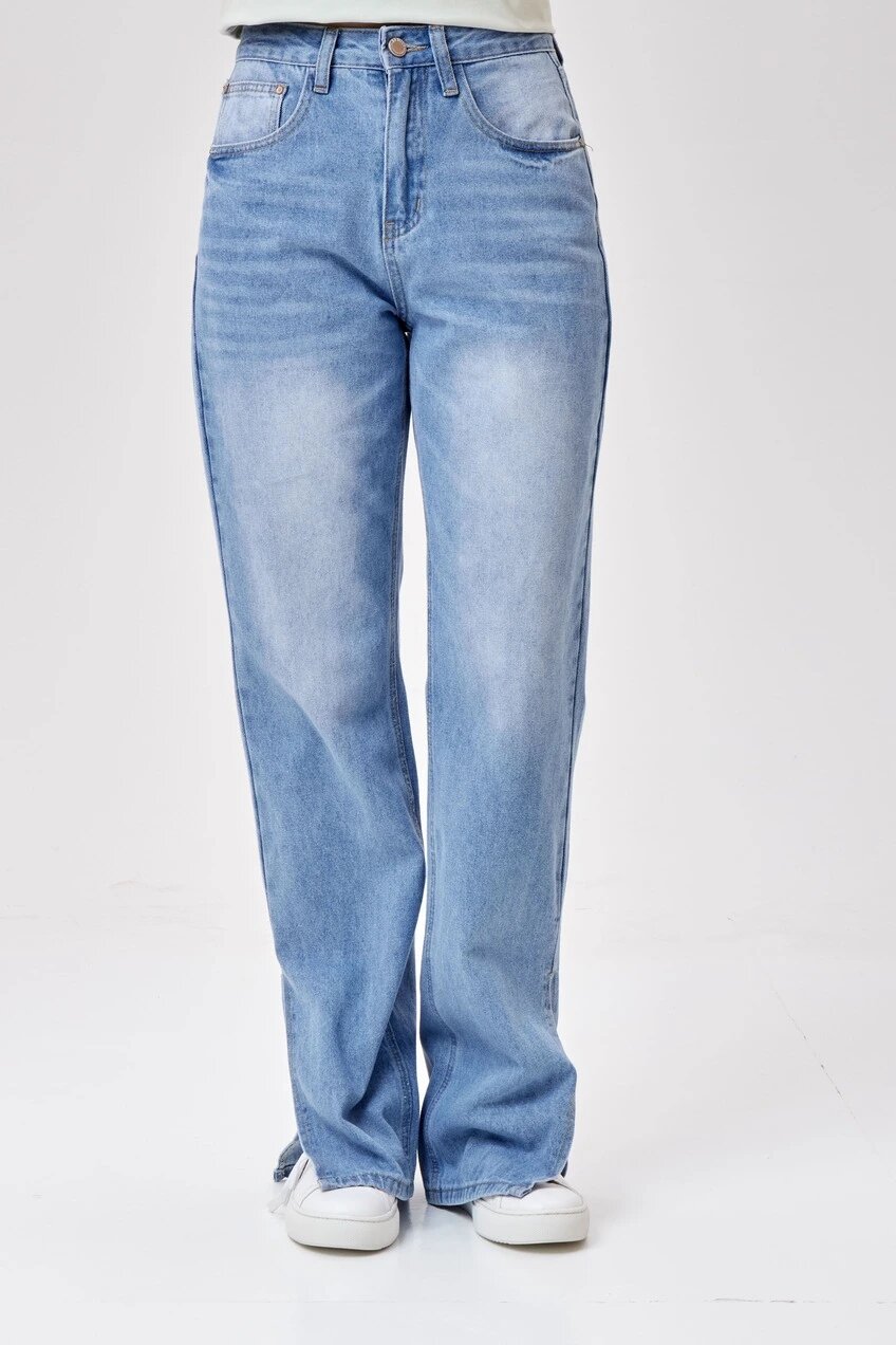 Джинсы Selfie, размер 28/30, голубой — фото 1