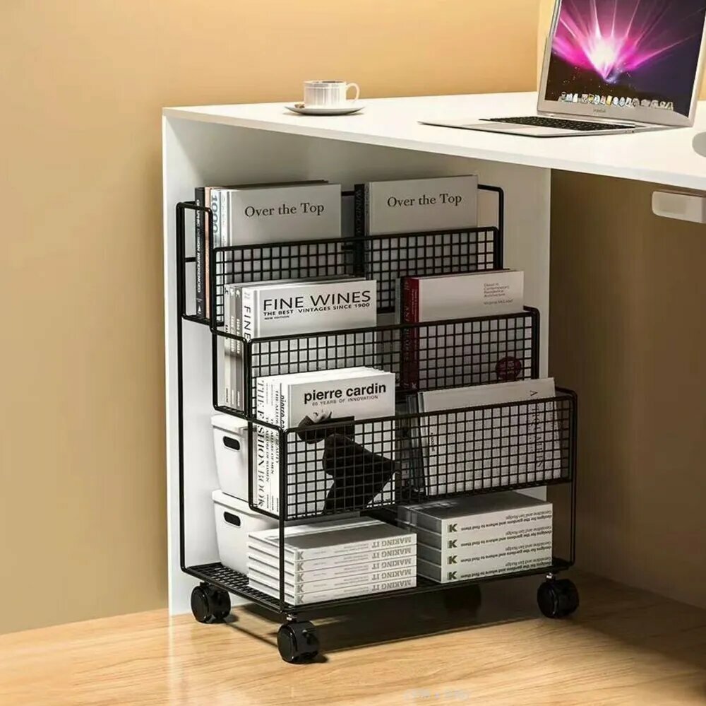 Полка Напольная Угловая 21х12х55 см 1 шт.